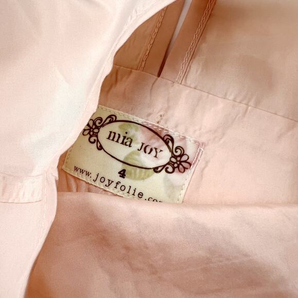 NWT Joyfolie Mia Joy Pink Lace Dress - Picture 4 of 5